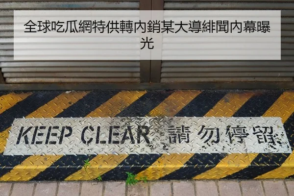 全球吃瓜網特供轉內銷某大導緋聞內幕曝光