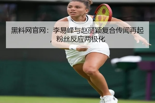 黑料网官网：李易峰与赵丽颖复合传闻再起，粉丝反应两极化
